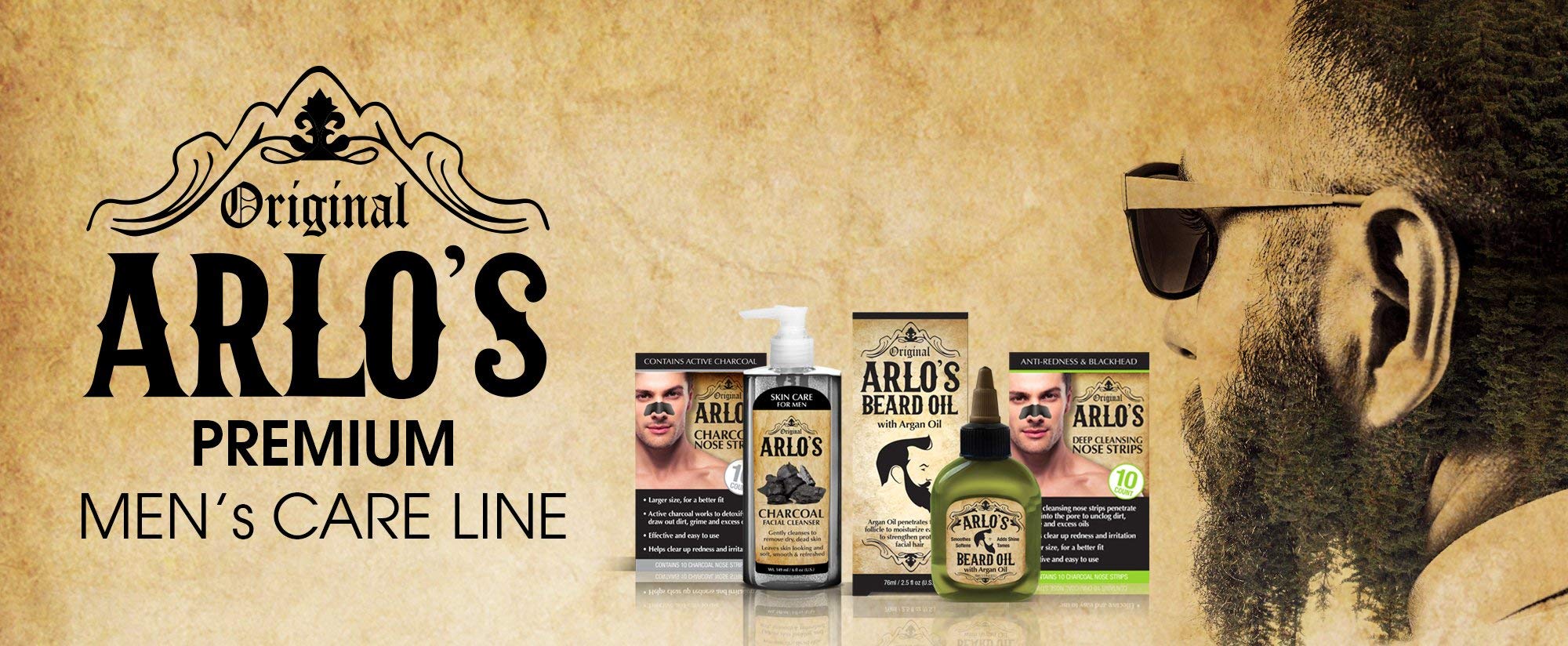 Arlo's Pro-Growth oil being dispensed shows easy dime-sized application for hair and beard.