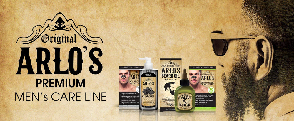 Arlo's Pro-Growth oil being dispensed shows easy dime-sized application for hair and beard.