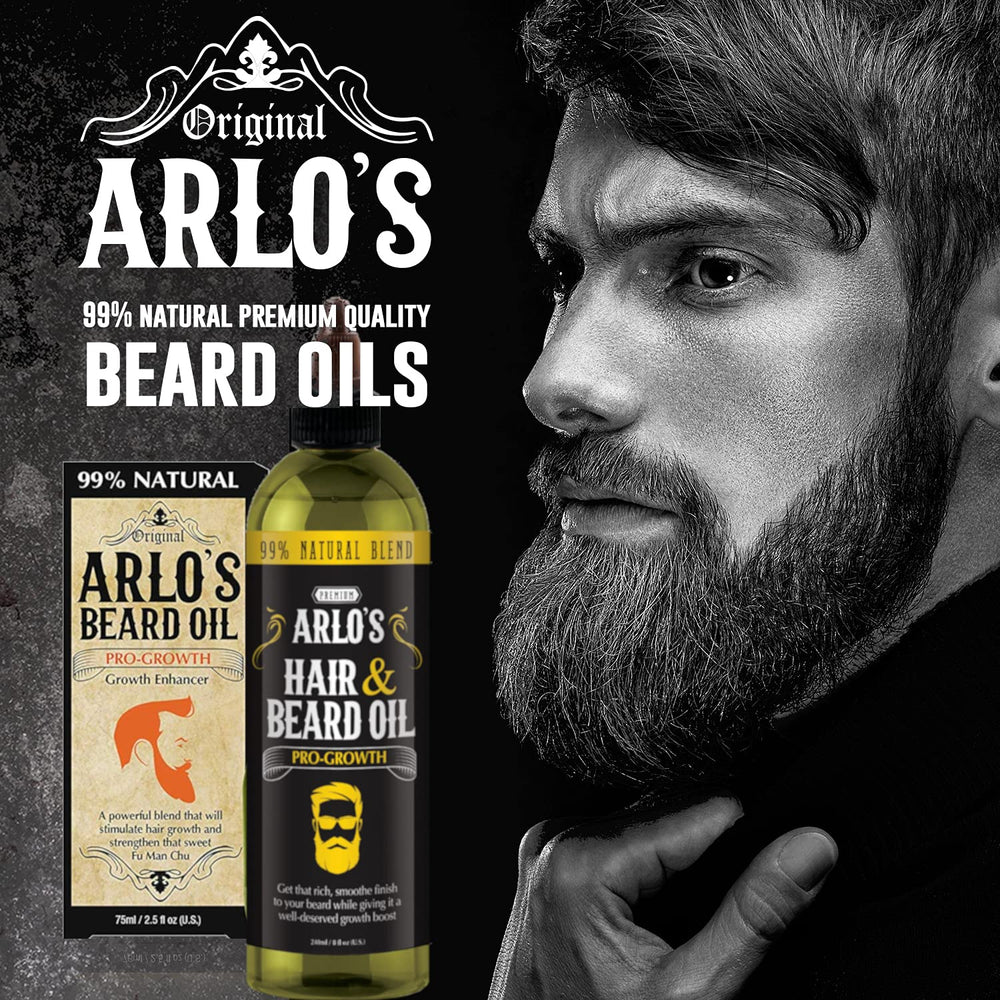 Arlo's packaging and 8 oz bottle highlight gift-ready grooming.