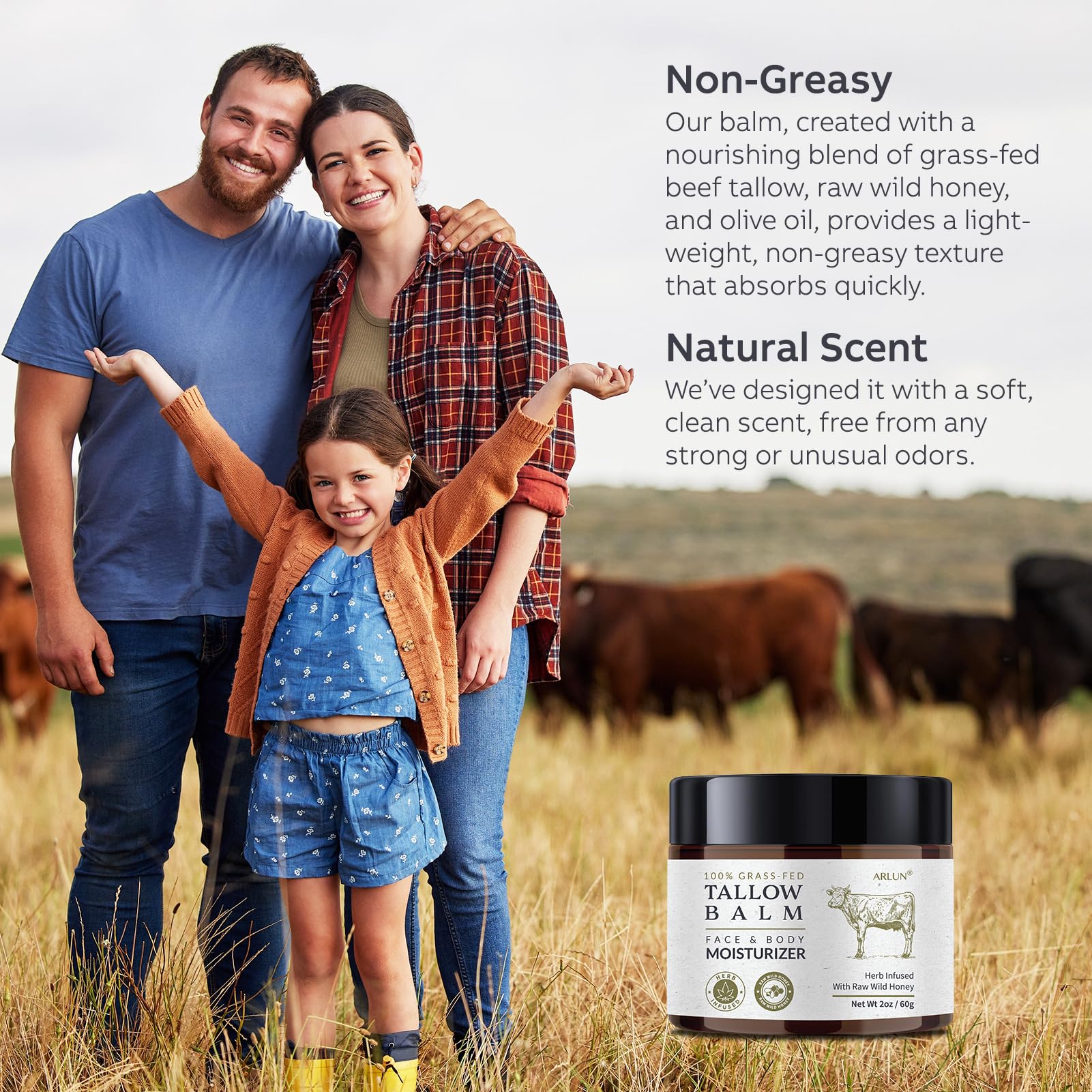 Honey swirl visible in balm suggesting natural nourishment