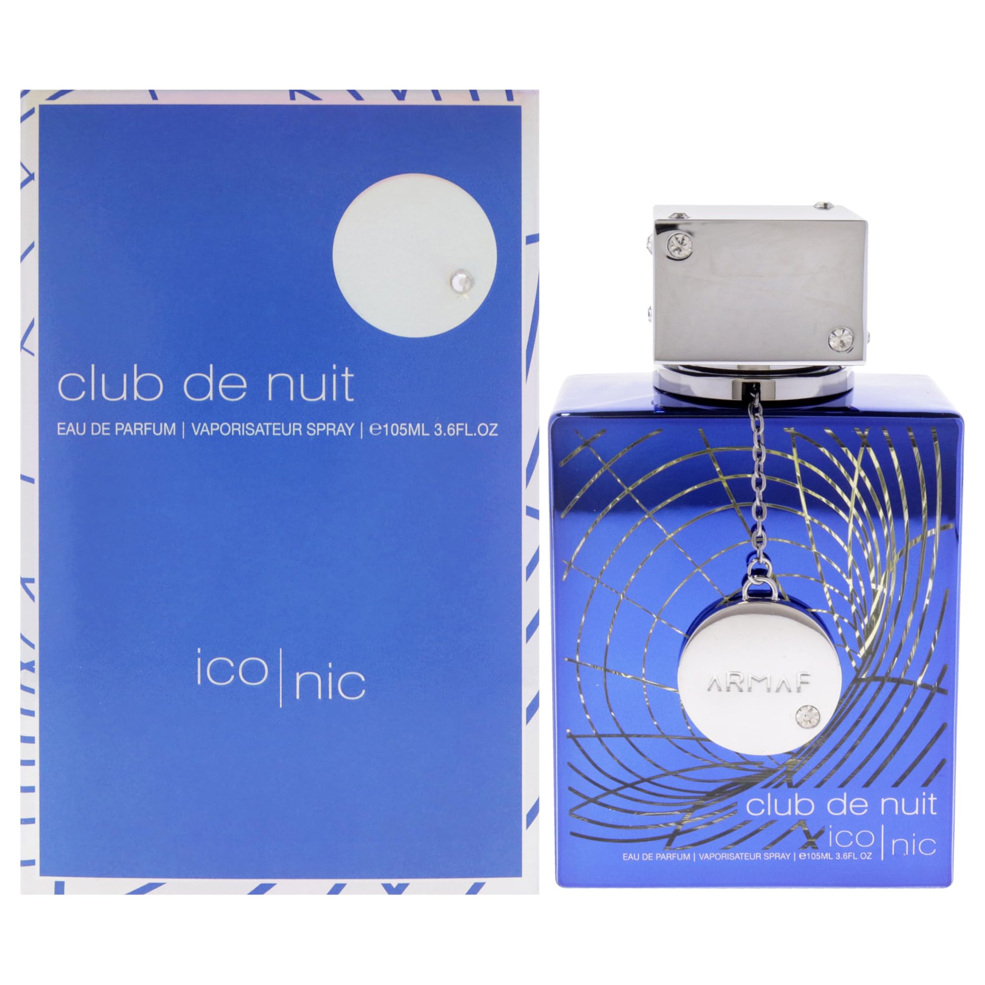 Armaf Club de Nuit Blue Iconic bottle front for everyday wear