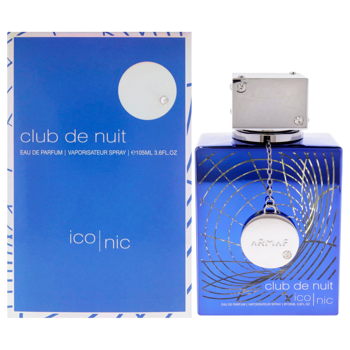 Armaf Club de Nuit Blue Iconic bottle front for everyday wear