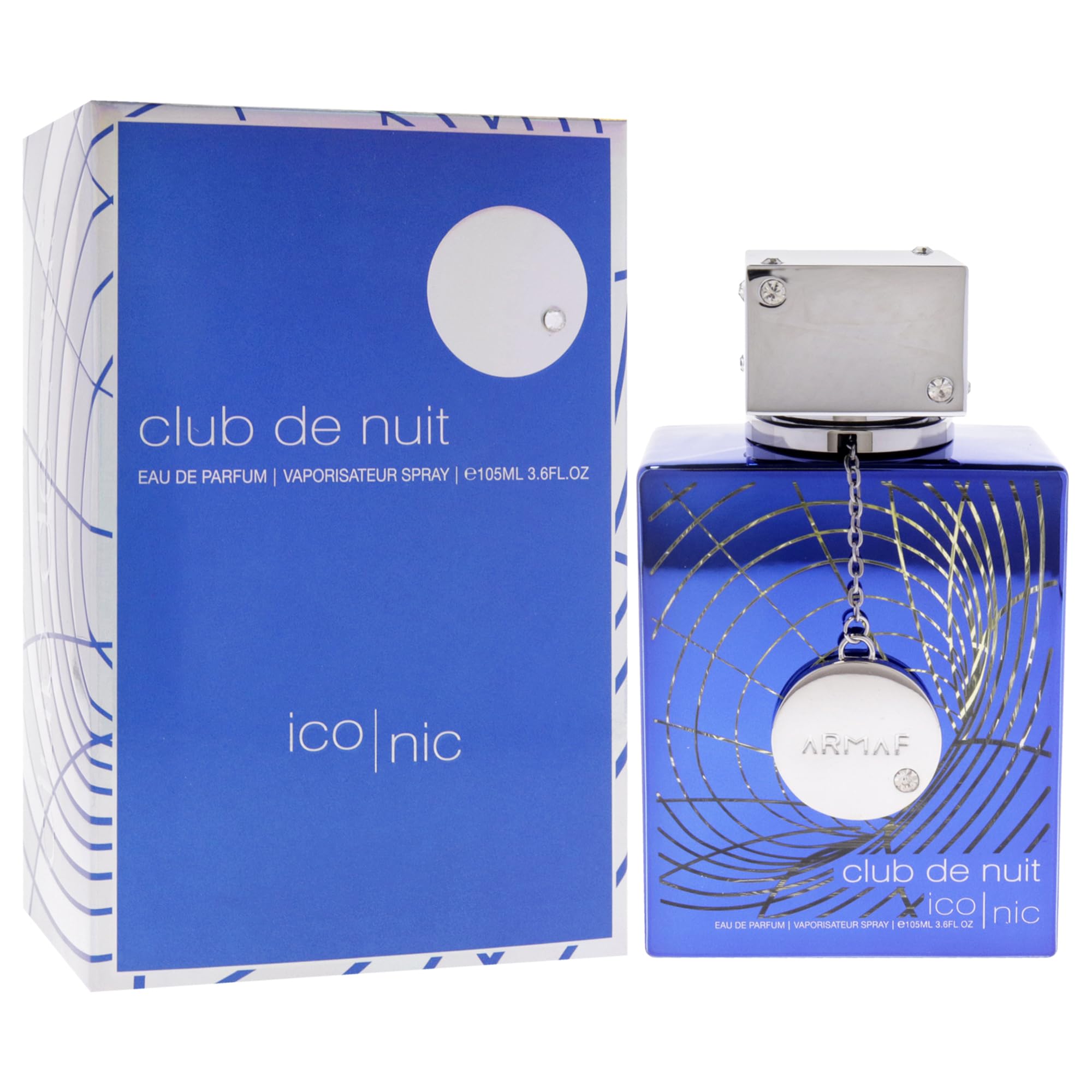 Armaf Club de Nuit Blue Iconic spray action delivering a fresh mist