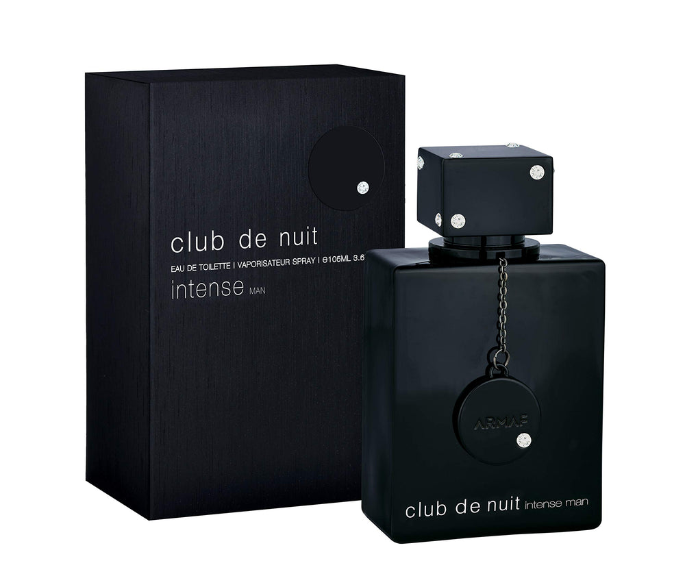 Armaf Club de Nuit Intense bottle front, ideal for bold evening occasions and confident style.