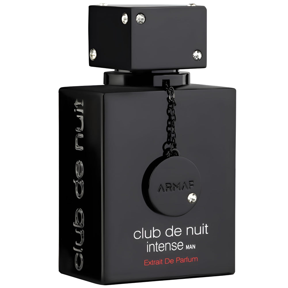 Armaf Club De Nuit Intense Extrait base amber-musk image delivers warm, lasting trail