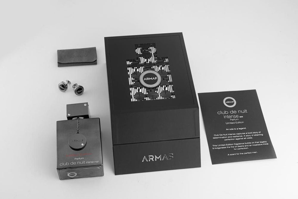 Armaf Club De Nuit Intense Limited Edition notes graphic showing fragrance profile