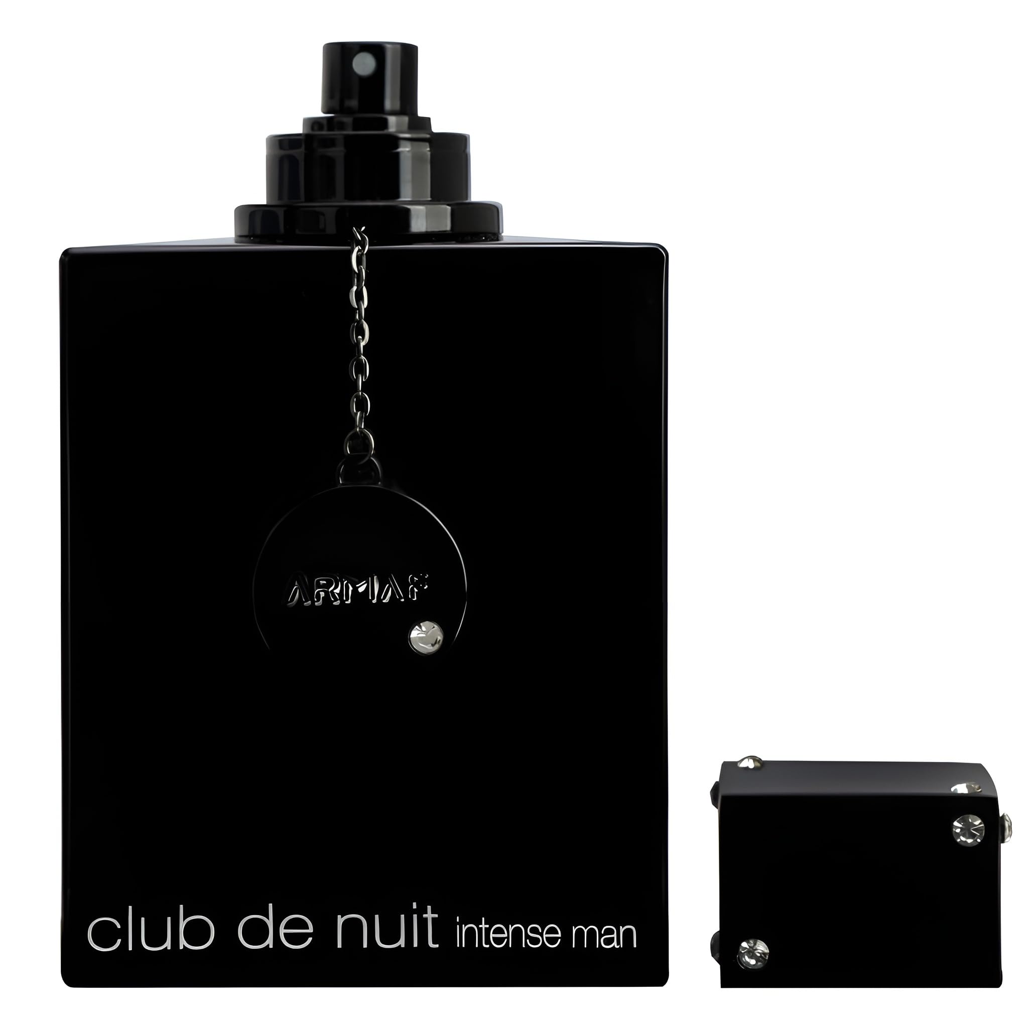 Armaf Club de Nuit Intense Man ambergris musk base closeup suggesting longevity