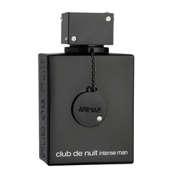 Armaf Club de Nuit Intense Man bottle front view for evening wear inspiration