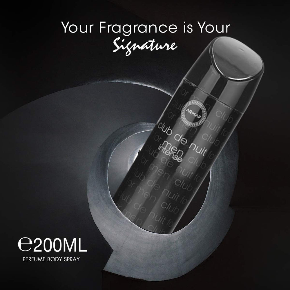 Armaf Club De Nuit Intense packaging box conveys premium, gift-ready presentation