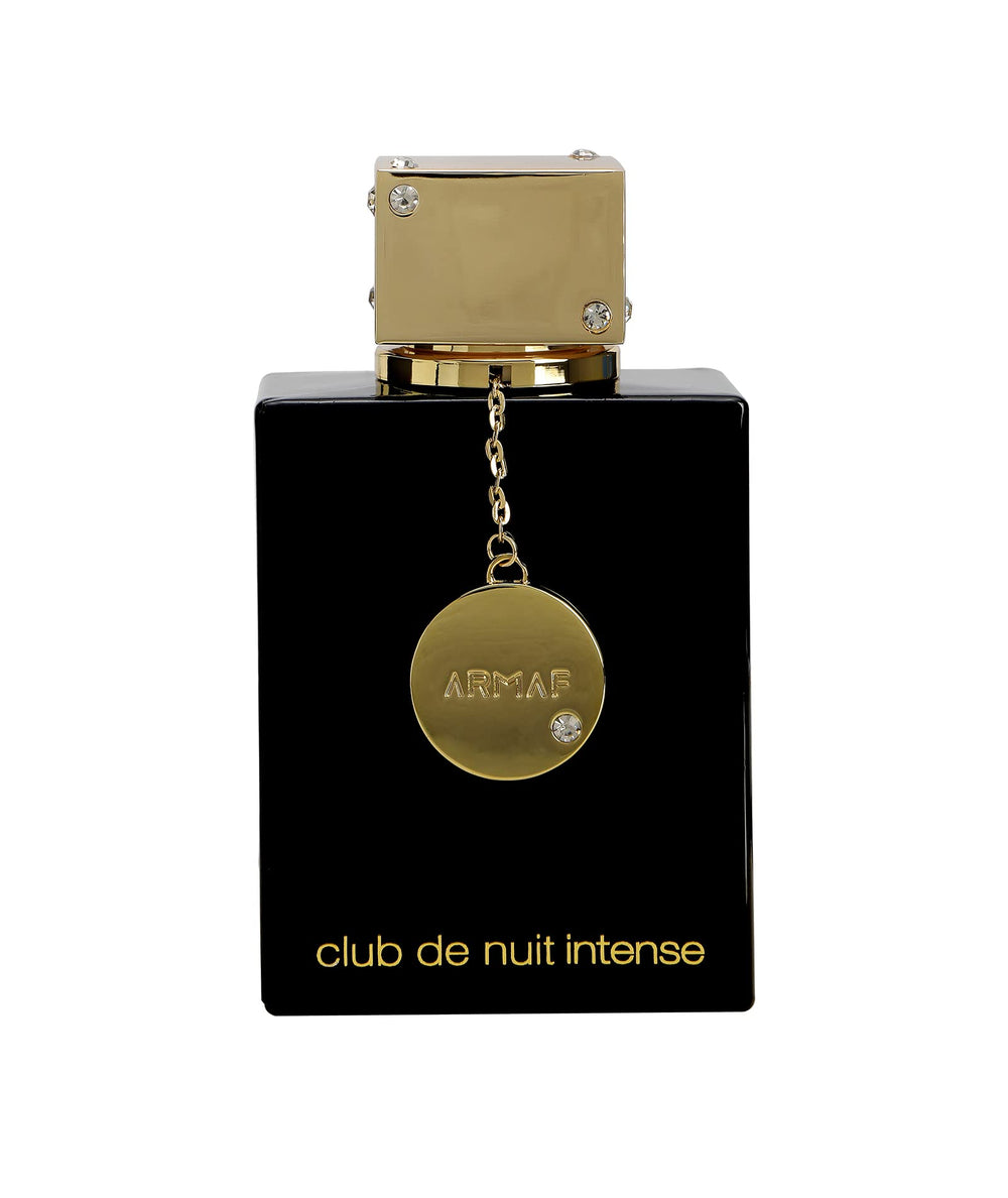 Armaf Club De Nuit Intense Women EDP bottle featuring a bold, long-lasting floral-chypre profile.