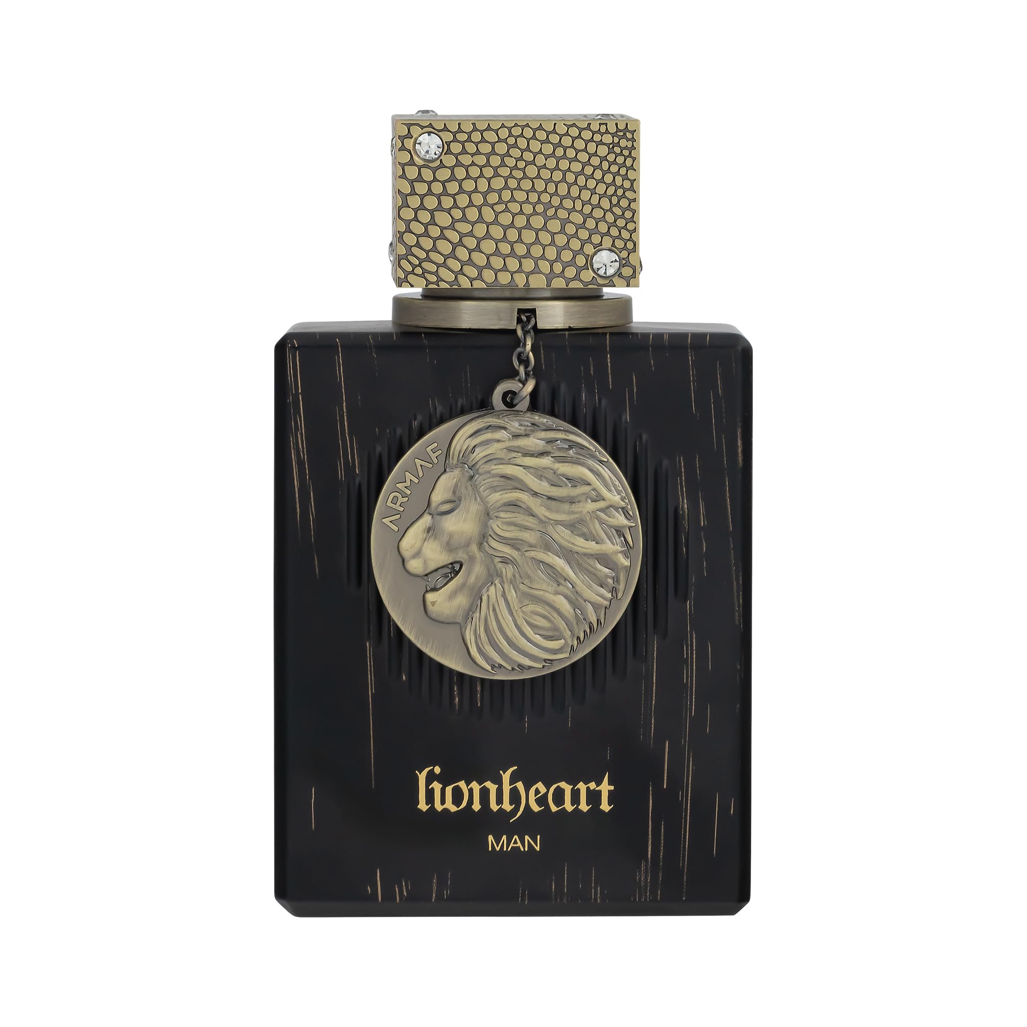 Armaf Club De Nuit Lion Heart edp bottle front view highlights bold masculine presence for evenings