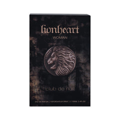 Armaf Club De Nuit Lionheart flacon angled view showcases a modern, confident silhouette.