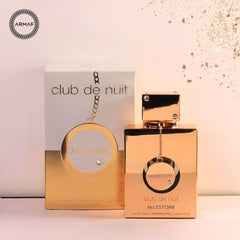 Armaf Club De Nuit Milestone bottle cap close-up suitable for premium gifting.