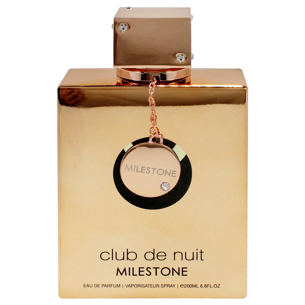 Armaf Club de Nuit Milestone spray application illustrating easy daily wear.