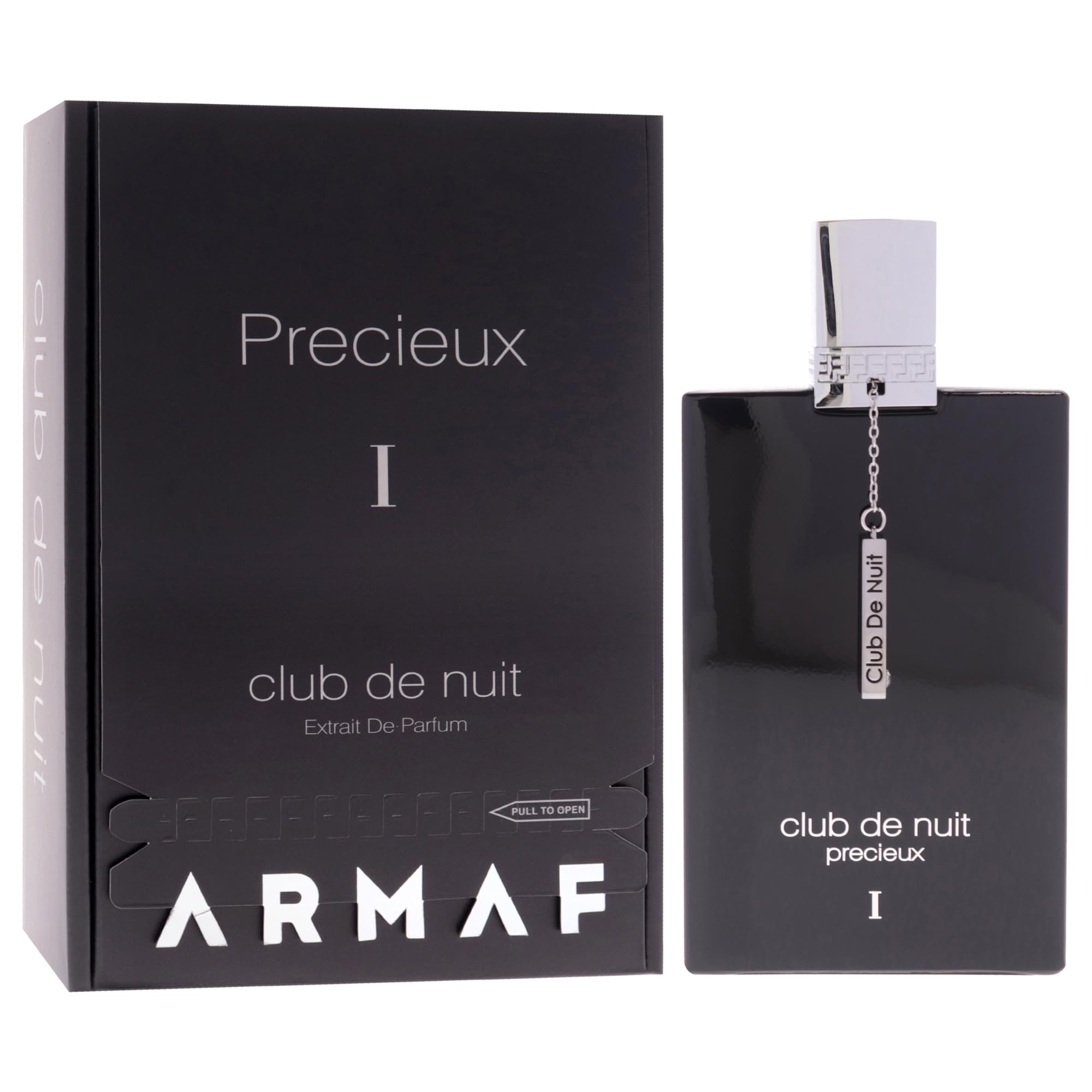 Armaf Club De Nuit Precieux 1 base-notes highlighting vanilla leather and amber warmth