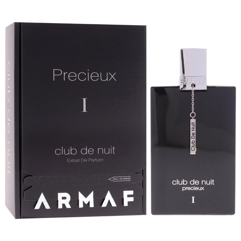 Armaf Club De Nuit Precieux 1 base-notes highlighting vanilla leather and amber warmth