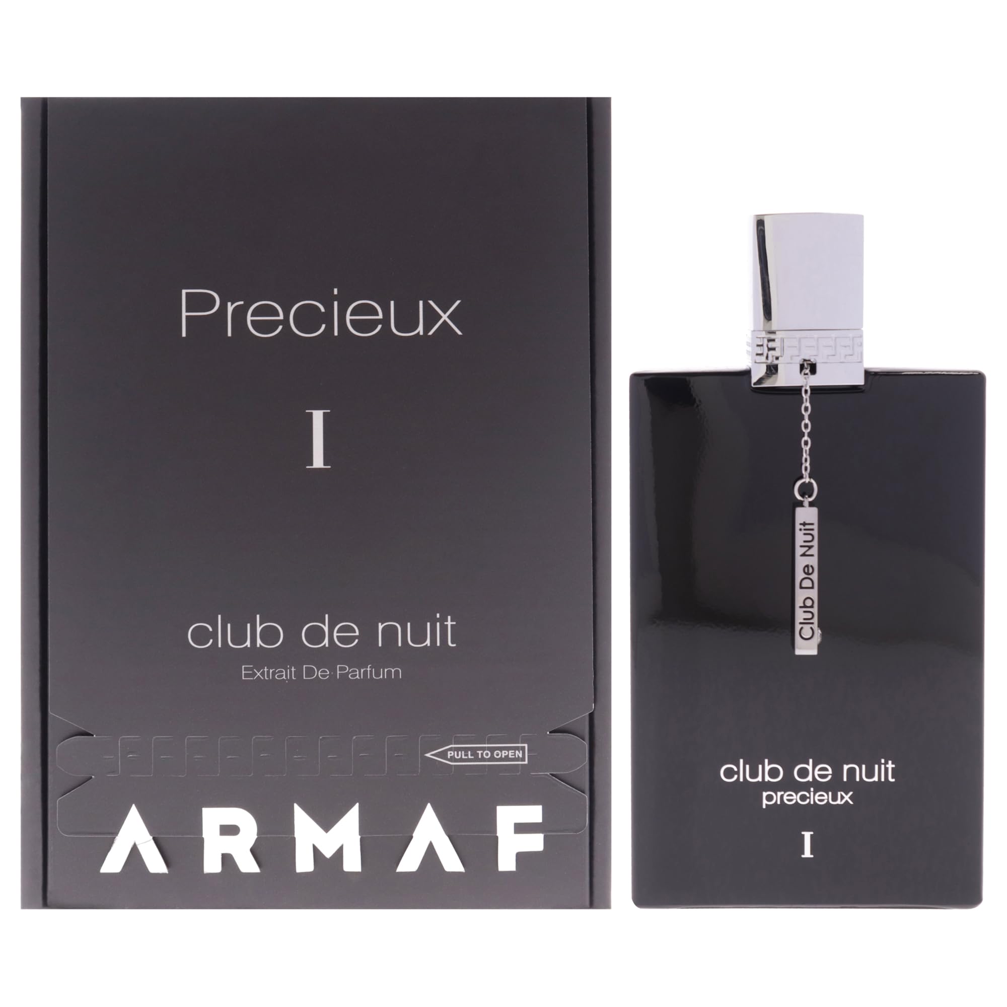 Armaf Club De Nuit Precieux 1 bottle-front, premium amber-woody fragrance for evening wear
