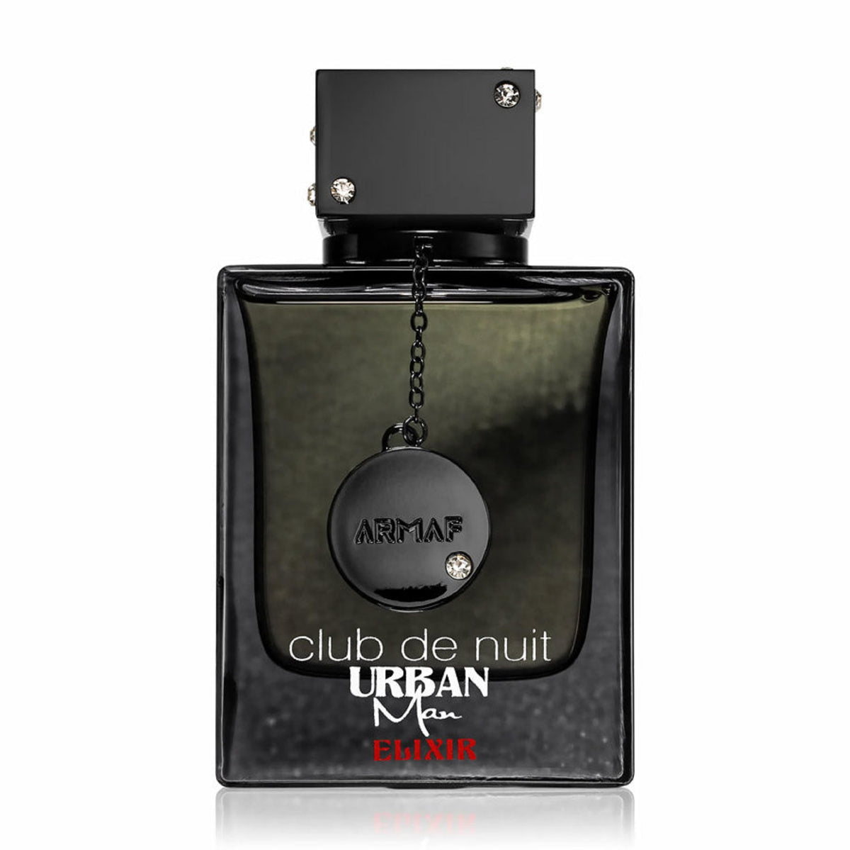 Armaf Club De Nuit Urban Elixir bottle shot illustrating the premium fragrance for evening wear.