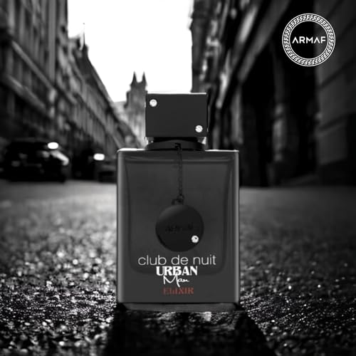 Armaf Club De Nuit Urban Elixir top-notes image highlighting bergamot and pink pepper for versatile daily wear.