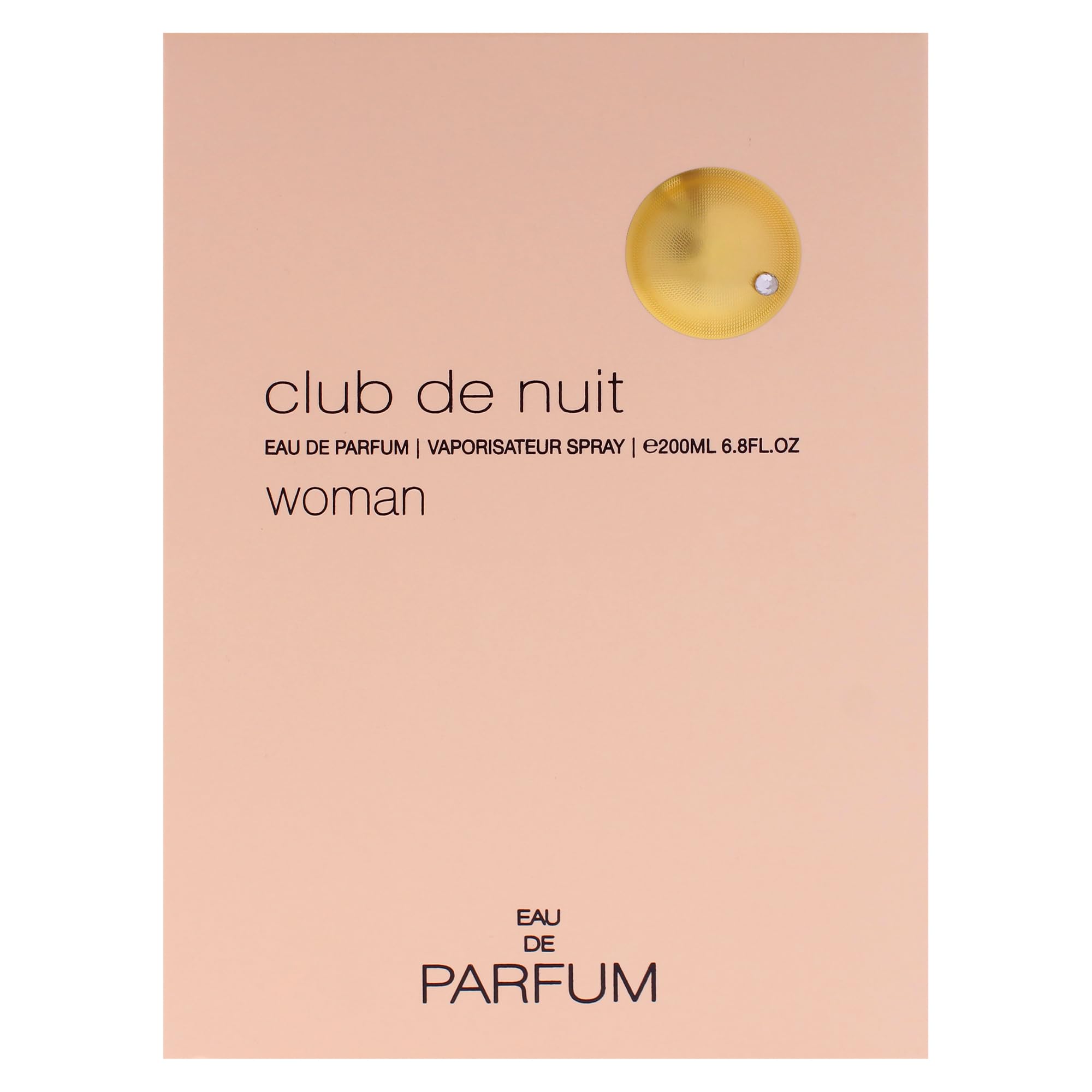 Armaf Club de Nuit for Women heart notes highlight with rose and jasmine