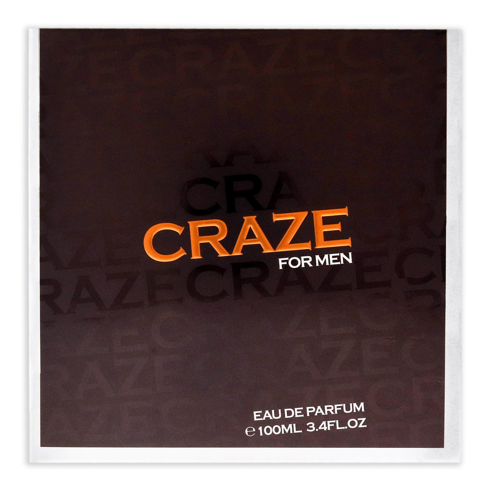 Armaf Craze Men EDP bottle in hand suggesting on-the-go fragrance.