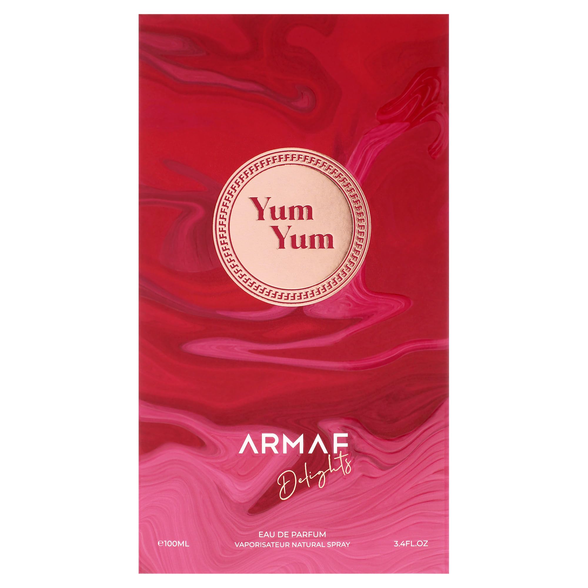 Armaf Delights Yum Yum long-lasting-scent promises all-day confidence and subtle projection.