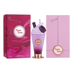 Armaf Delights Yum Yum white-flowers-closeup highlights refined bouquet and feminine appeal.