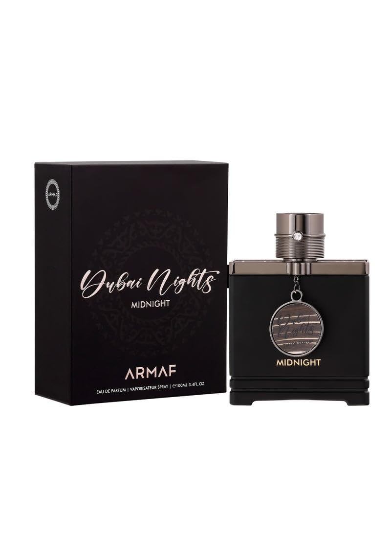 Armaf Dubai Nights Nightlife Scene conveys confidence for a night out.