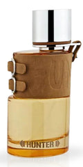 Armaf Hunter for Men bottle closeup, sleek design for confident daily wear
