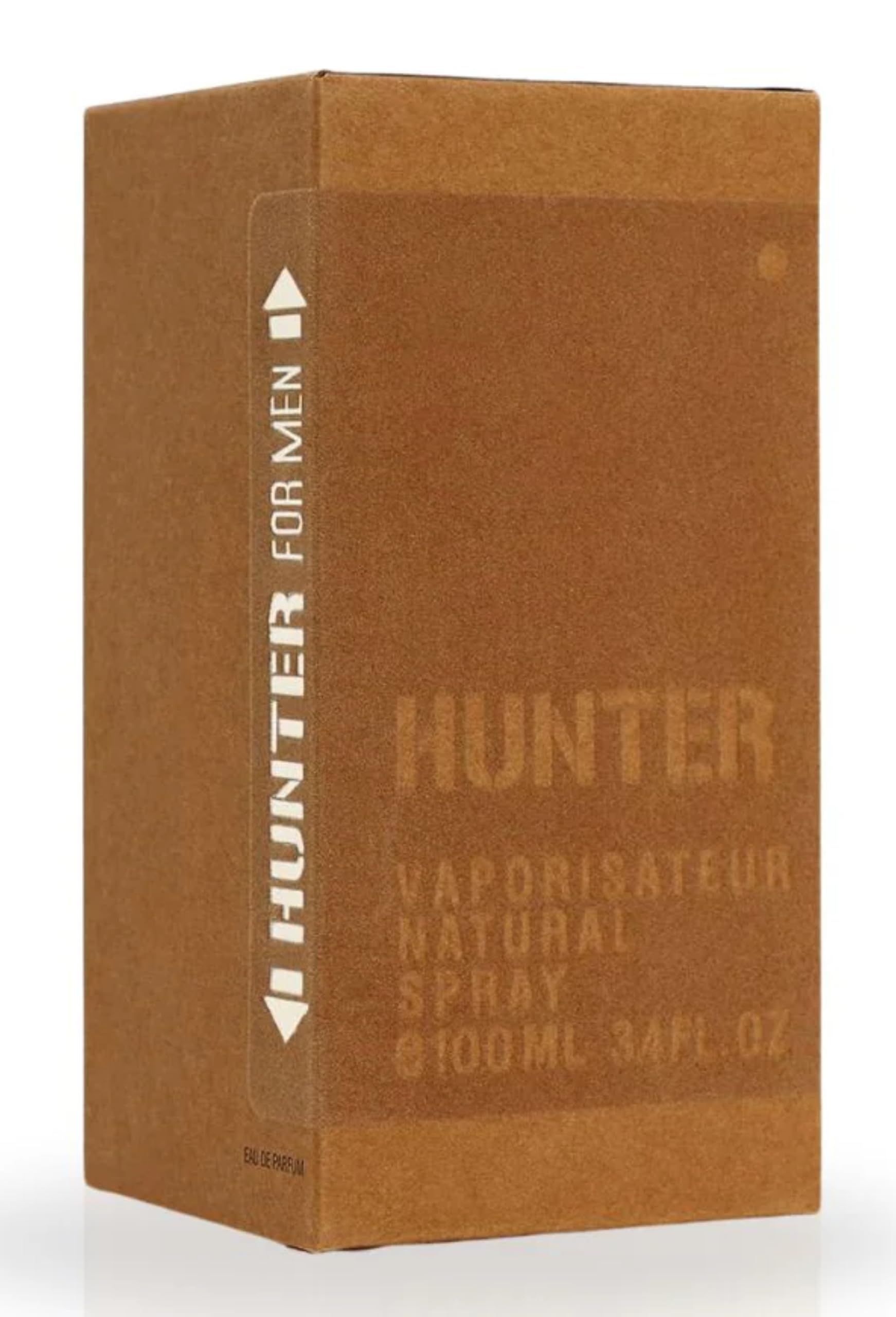 Armaf Hunter for Men wood-grain bottle, rugged elegance for evening occasions