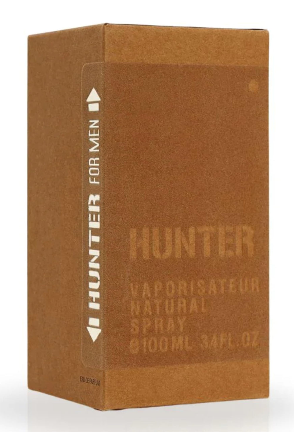 Armaf Hunter for Men wood-grain bottle, rugged elegance for evening occasions