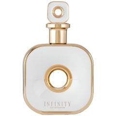 Armaf Infinity bottle display highlighting sleek packaging for daily luxury