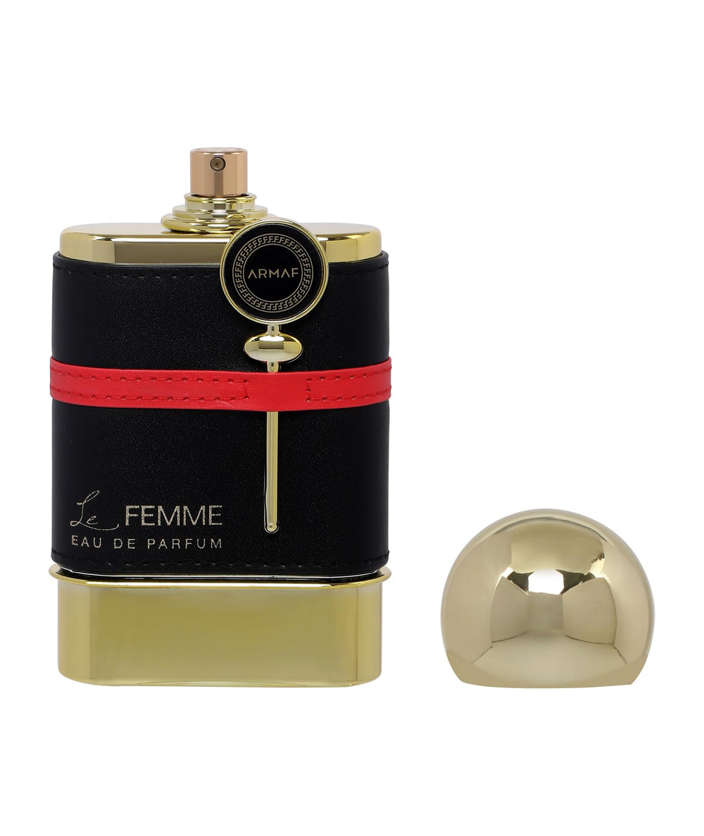 Armaf Le Femme box packaging presents a gift-ready, premium experience.