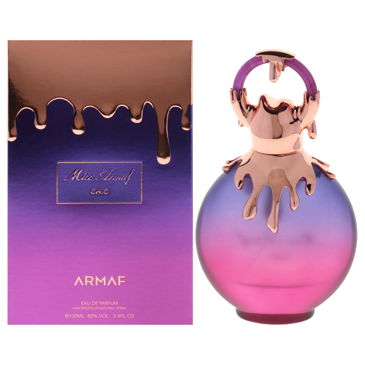 Armaf Miss Armaf Chic EDP bottle front shows elegant design for daily wear