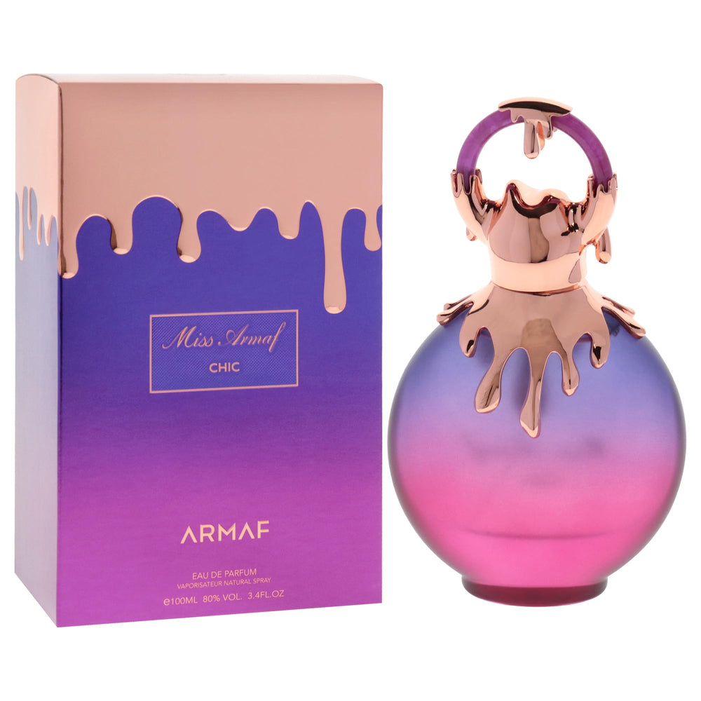 Armaf Miss Armaf Chic middle notes florals convey feminine elegance for day wear