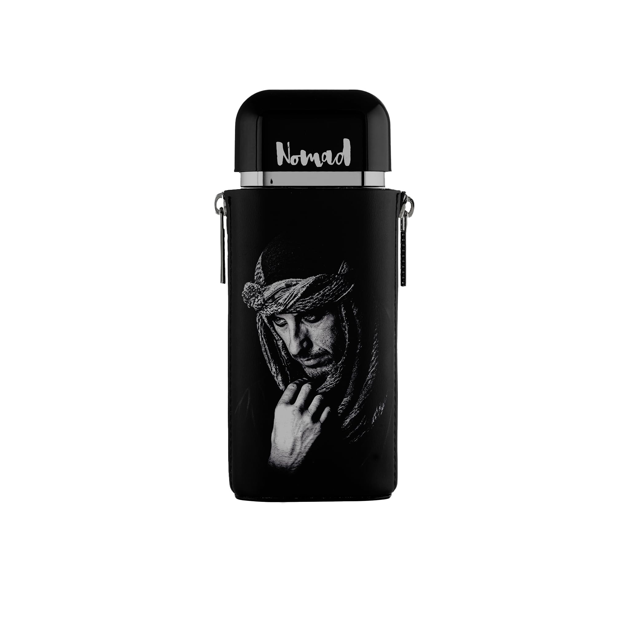 Armaf Nomad The Wanderer bottle front view highlighting premium design for confident daytime wear.
