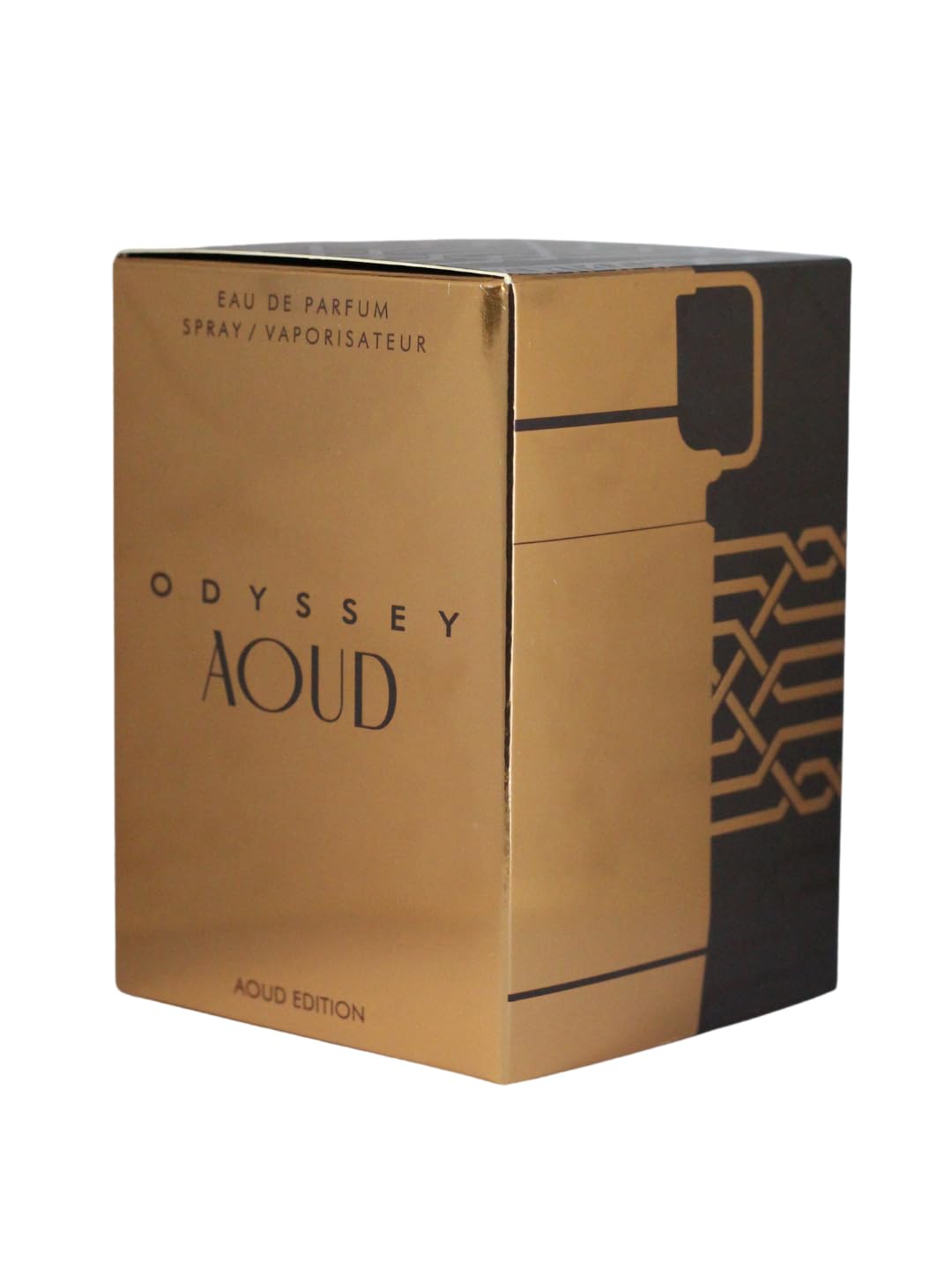 Armaf Odyssey Aoud Edition on shelf suggests versatile wear for chilly nights