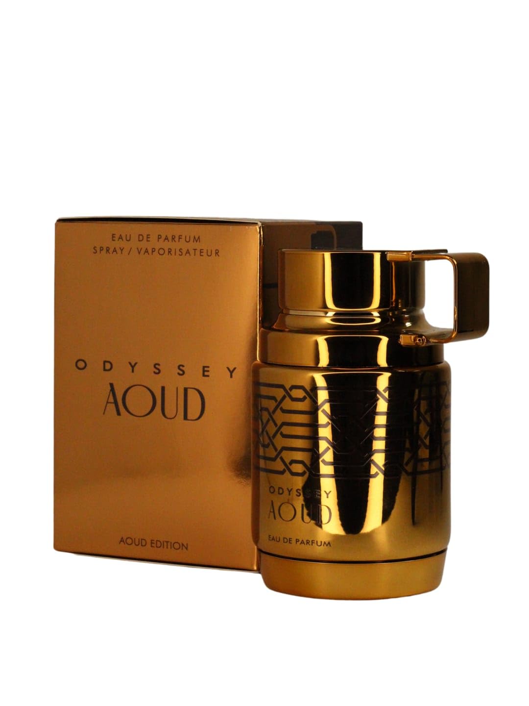 Armaf Odyssey Aoud Edition spray-action captures fragrance release for evenings
