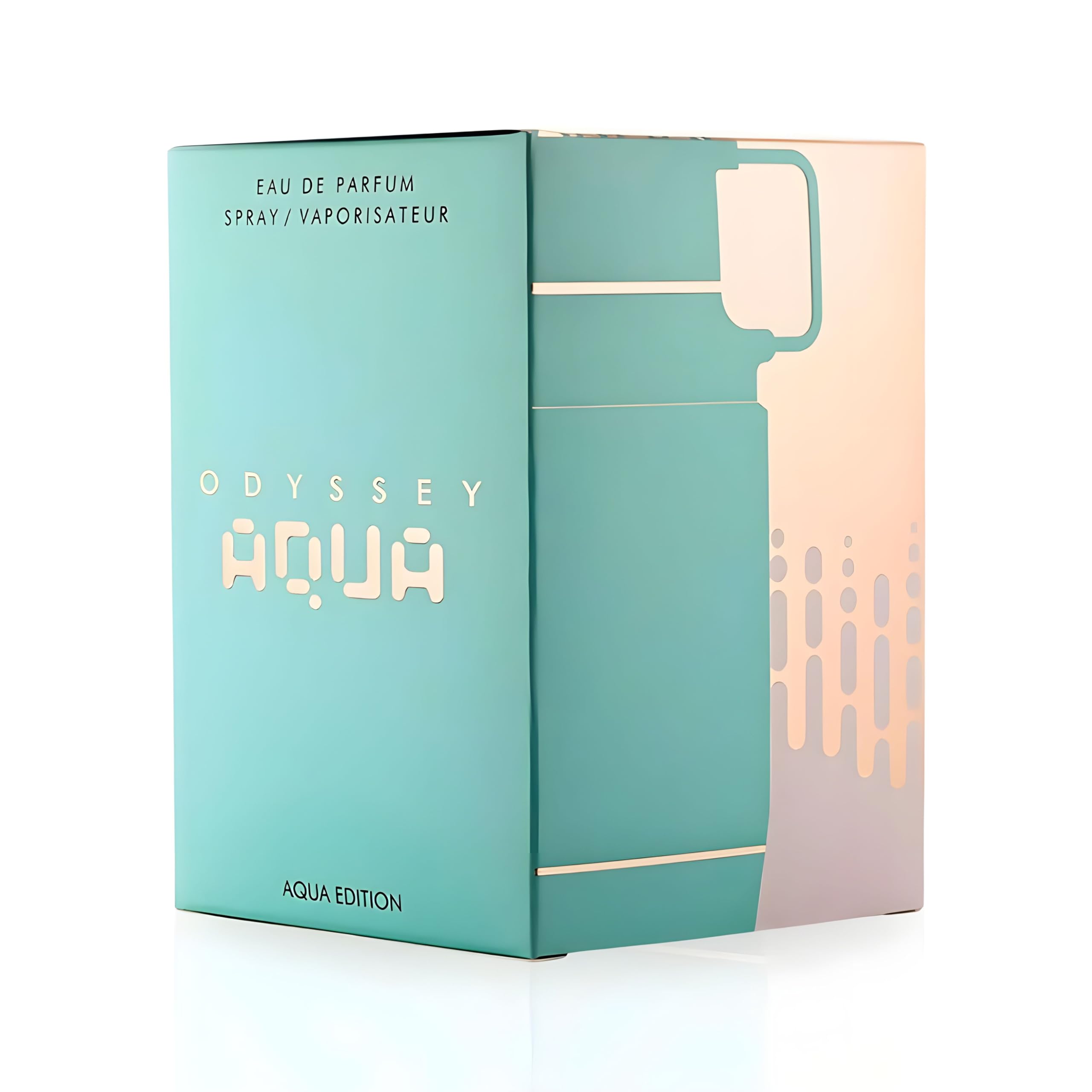 Armaf Odyssey Aqua scent wear showcases long-lasting performance throughout the day.