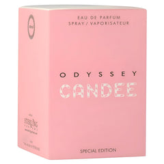 Armaf Odyssey Candee Special Edition EDP juice swirl, enticing fruity-woody aroma
