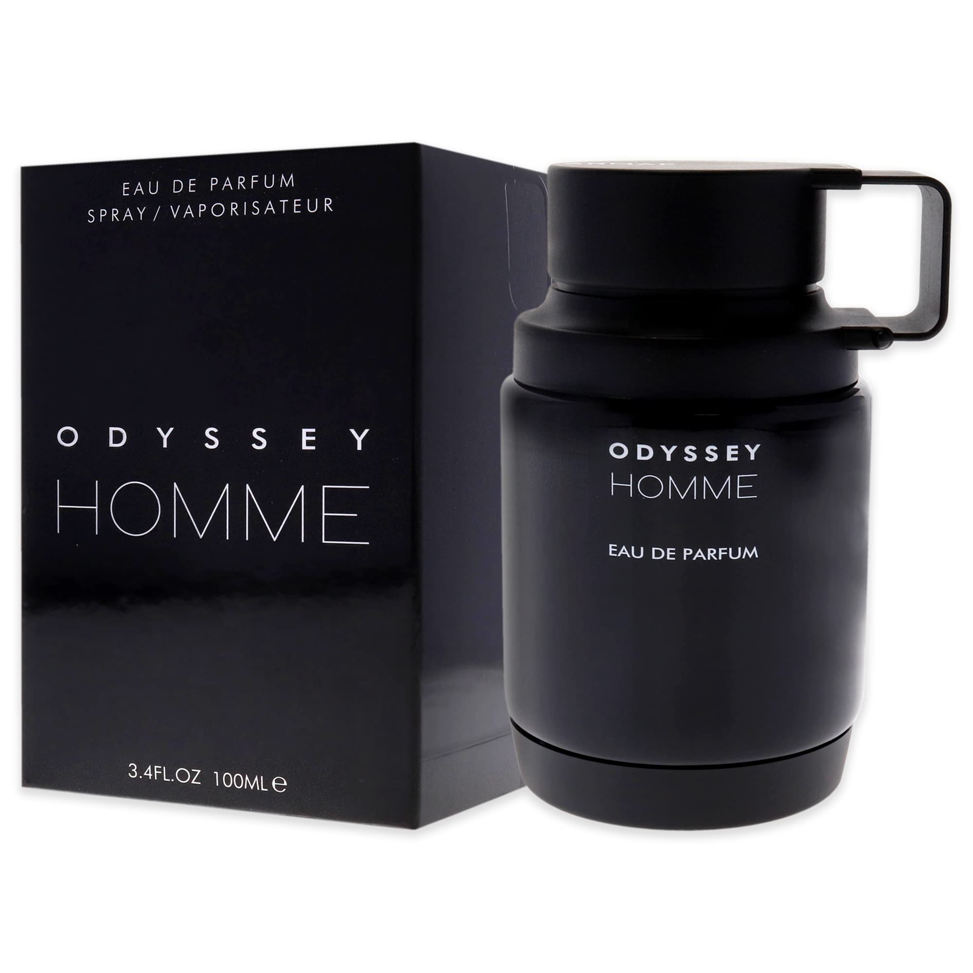Armaf Odyssey Homme base-notes close-up with sandalwood vanilla amber and woods for lasting warmth
