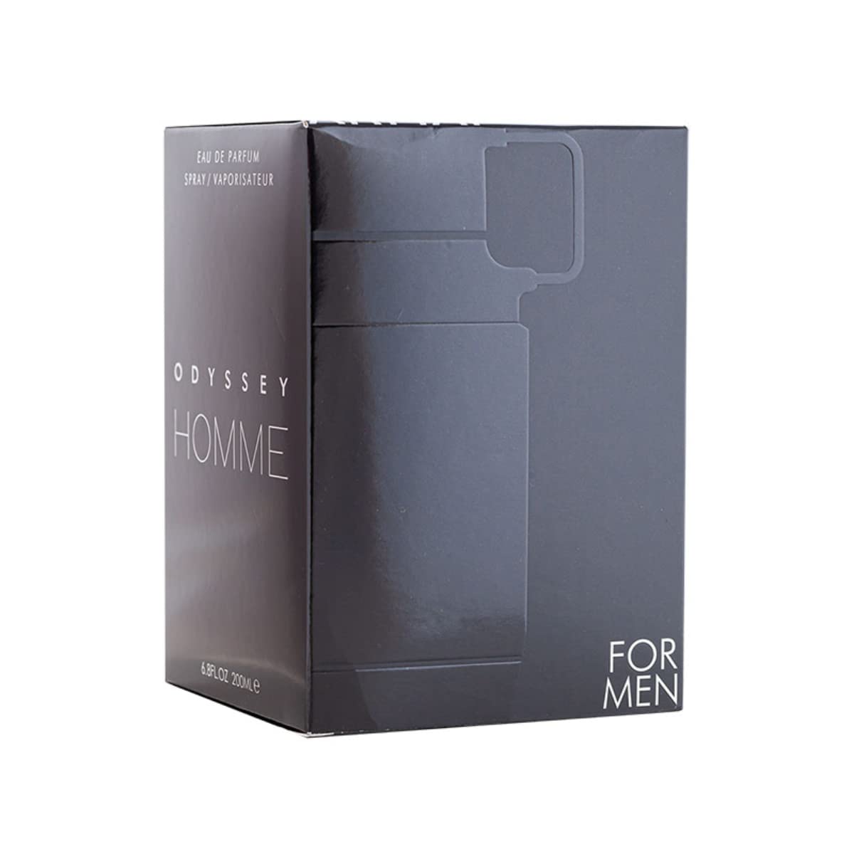Armaf Odyssey Homme spice-oud notes capture warmth for signature scent.