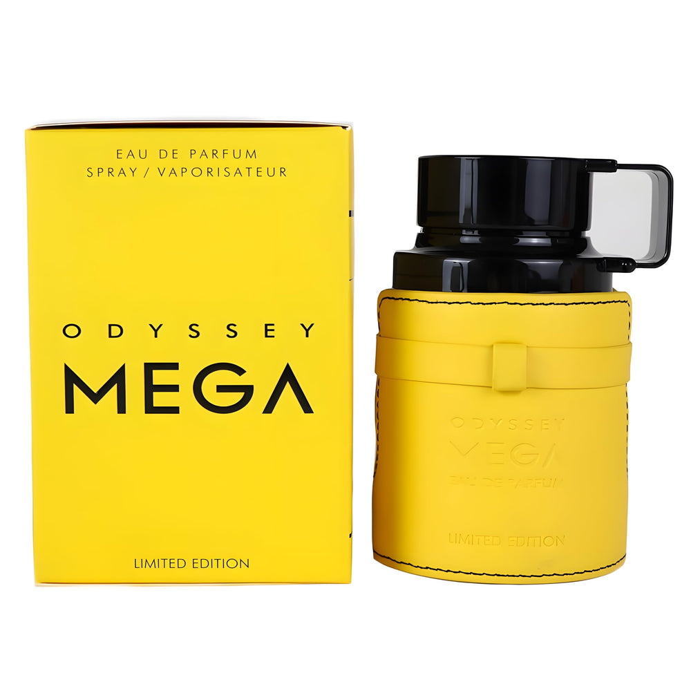 Armaf Odyssey Mega cap and spray nozzle close-up for precise application