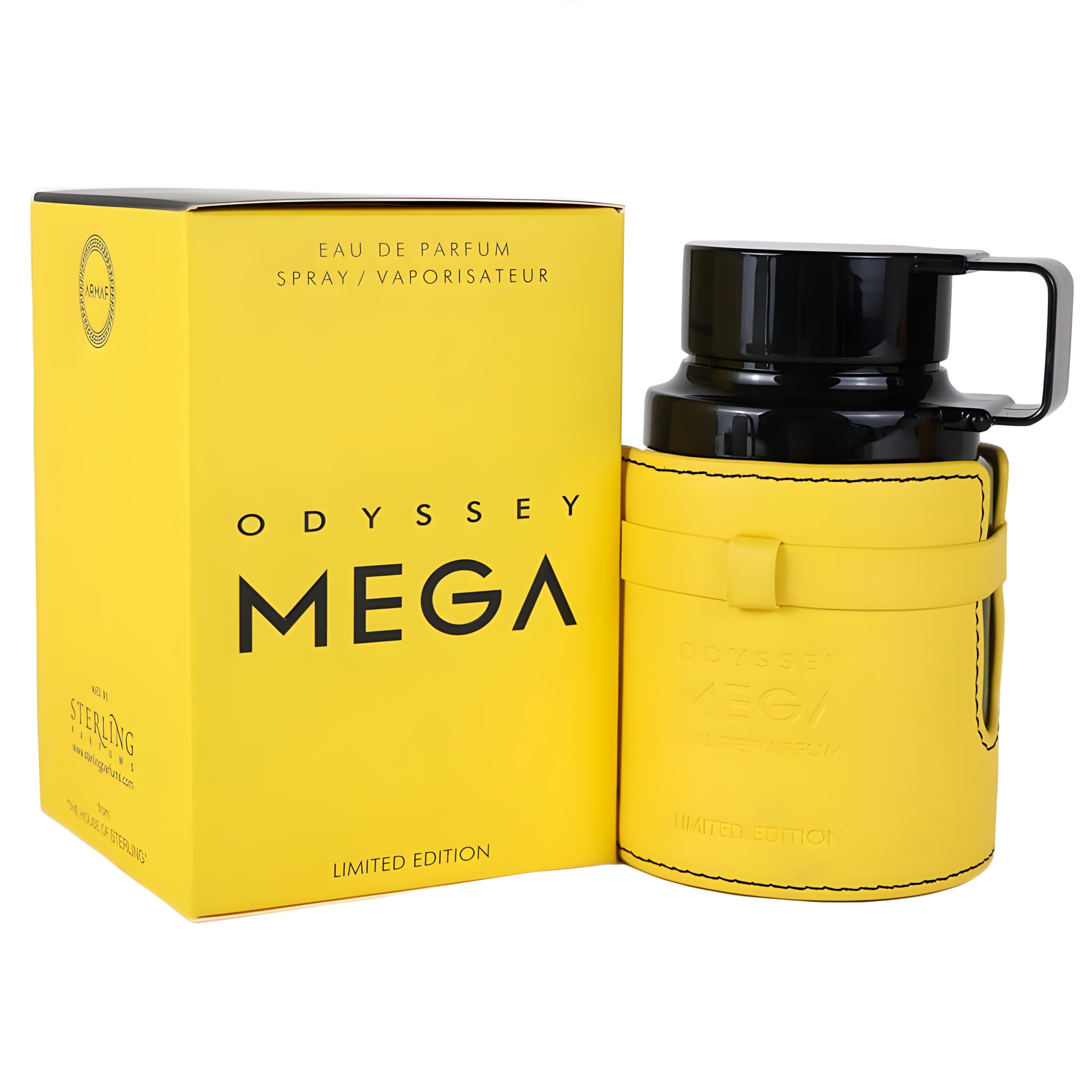 Armaf Odyssey Mega Limited Edition box-packaging conveys premium gifting and collectability