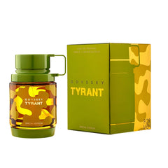 ARMAF Odyssey Tyrant Special Edition bottle cap close-up with premium finish.
