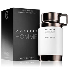 Armaf Odyssey White Edition bottle close-up for modern daily wear