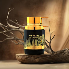Armaf Odyssey Wild One Gold Edition bottle back shows label and packaging details
