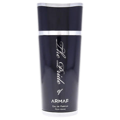 Armaf Pride of Armaf for Men bottle closeup reveals warm spice notes.