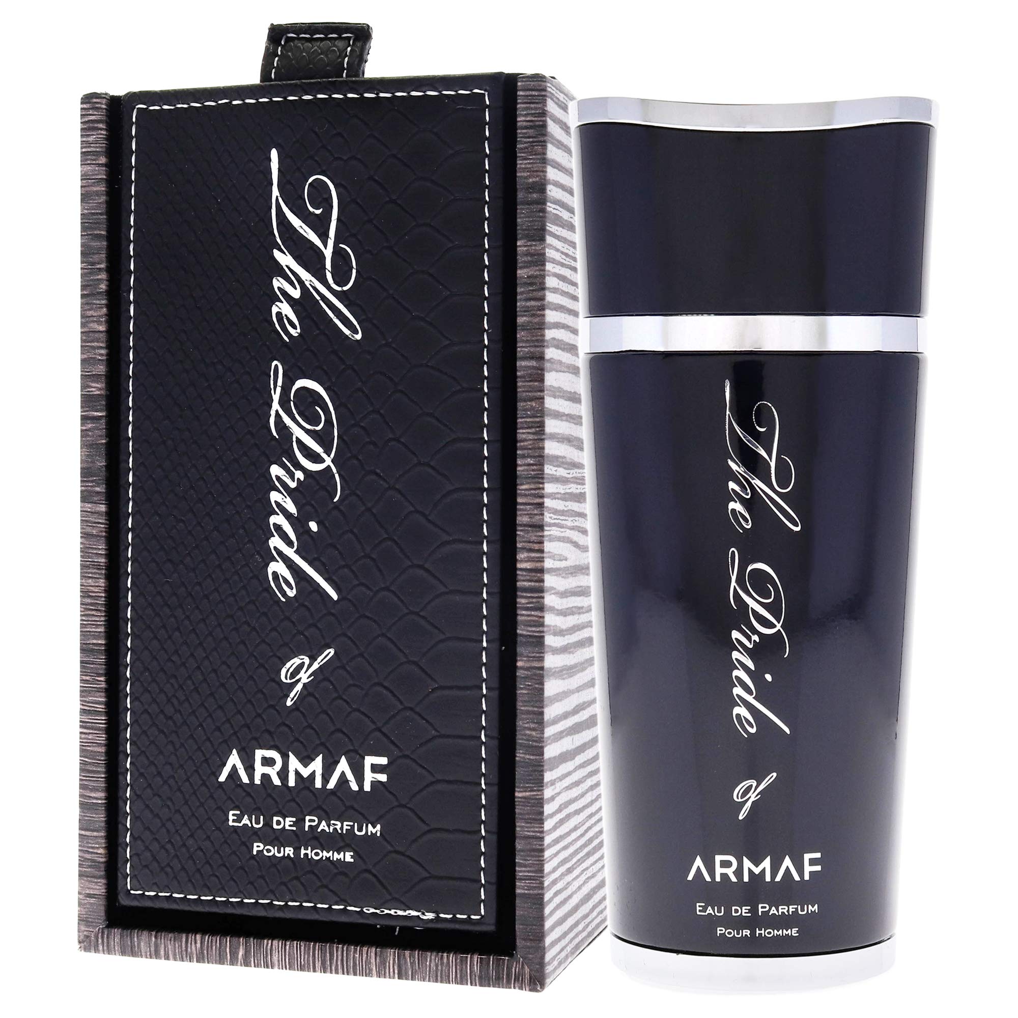 Armaf Pride of Armaf for Men pump detail highlights precise application.