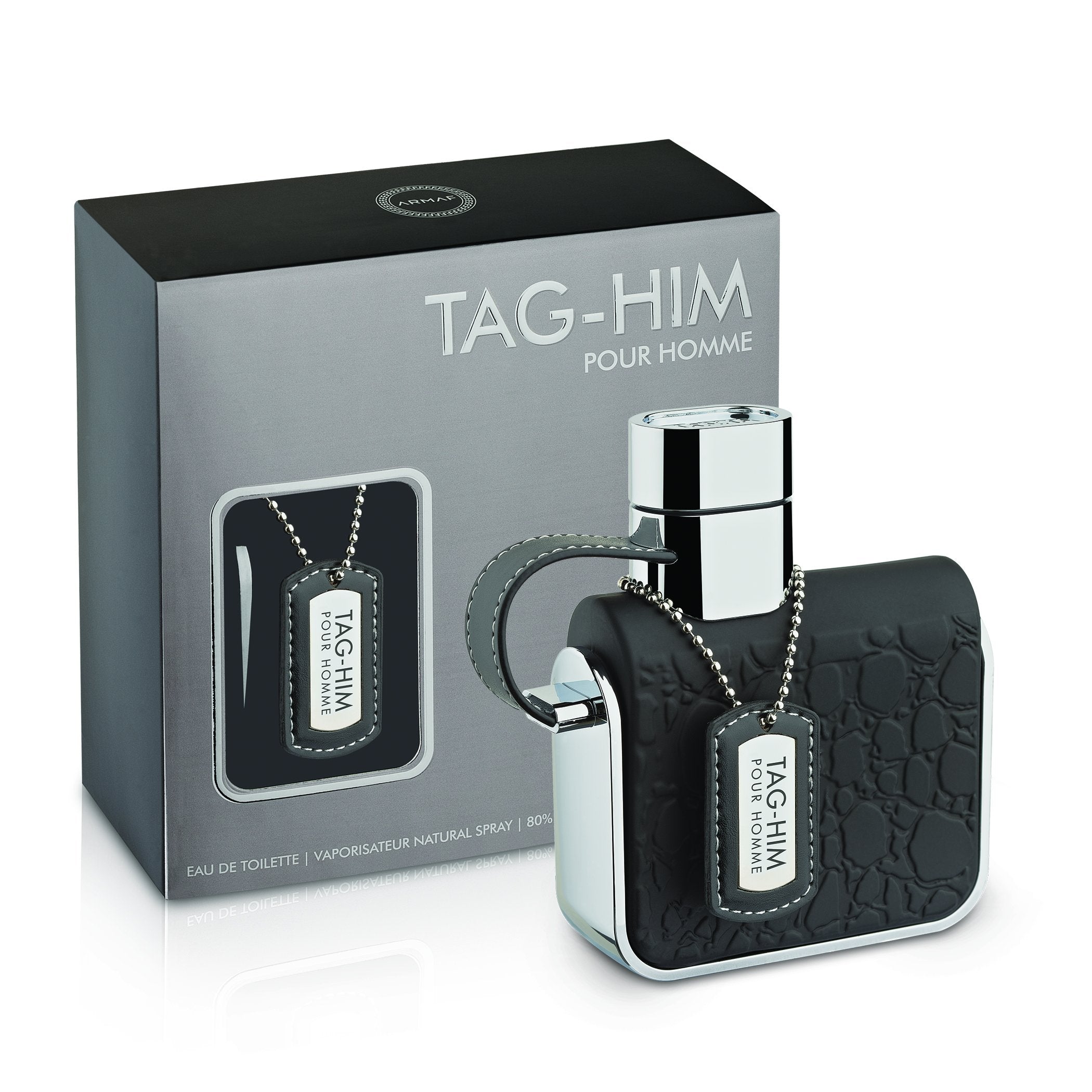 Armaf Tag Him bottle showing the woody profile for daily wear